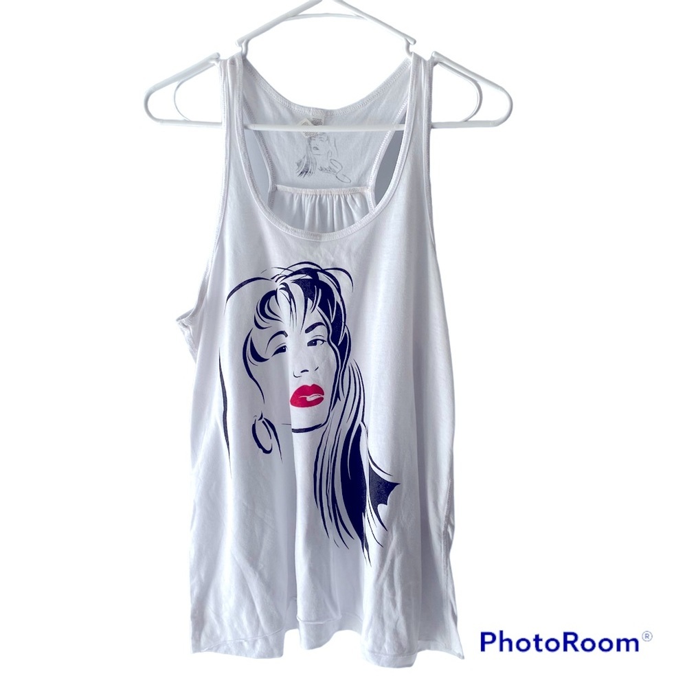 Selena tank top Quintanilla Full Face SZ XL  NWOT